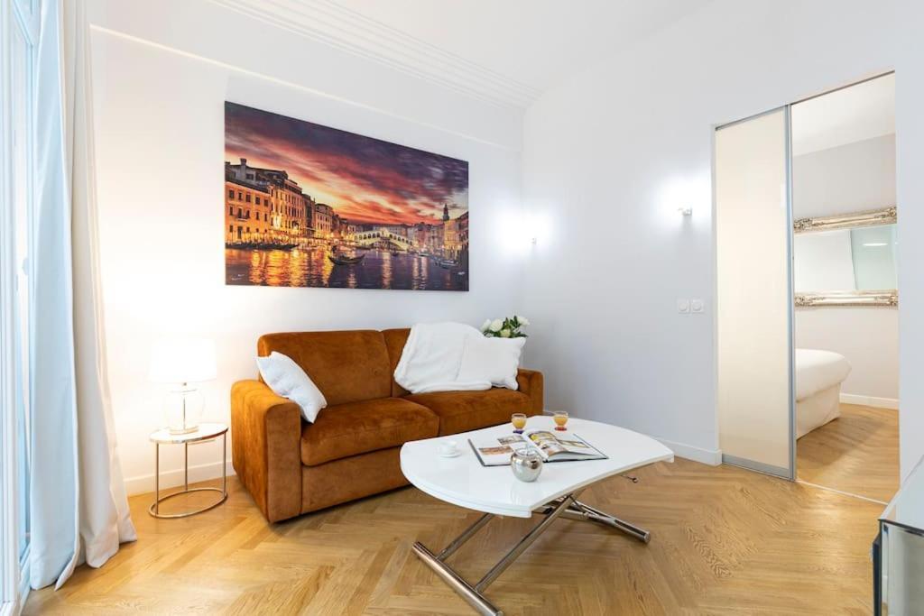 Apartmán Promenade, 2Pieces Chic Et Clim Avec Terrasse Nice Exteriér fotografie